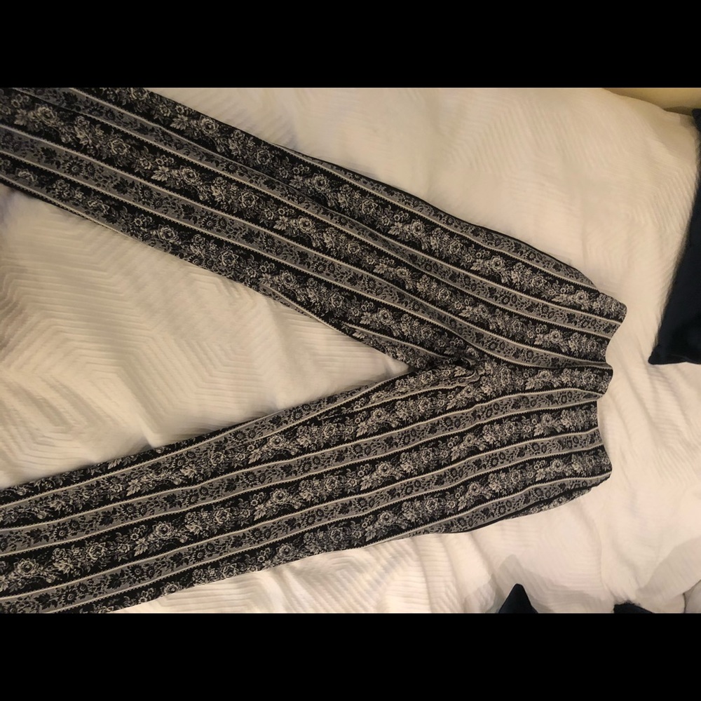Stretchy club monoco printed pants